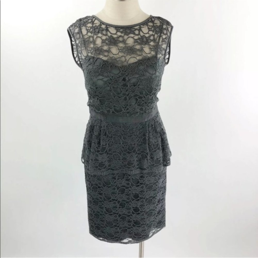 Eliza J Women's Lace Peplum Sheath Dress